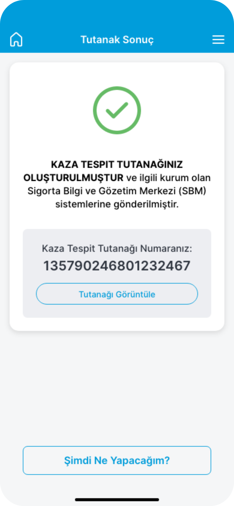 Sigortam360 Kaza Tutanağı